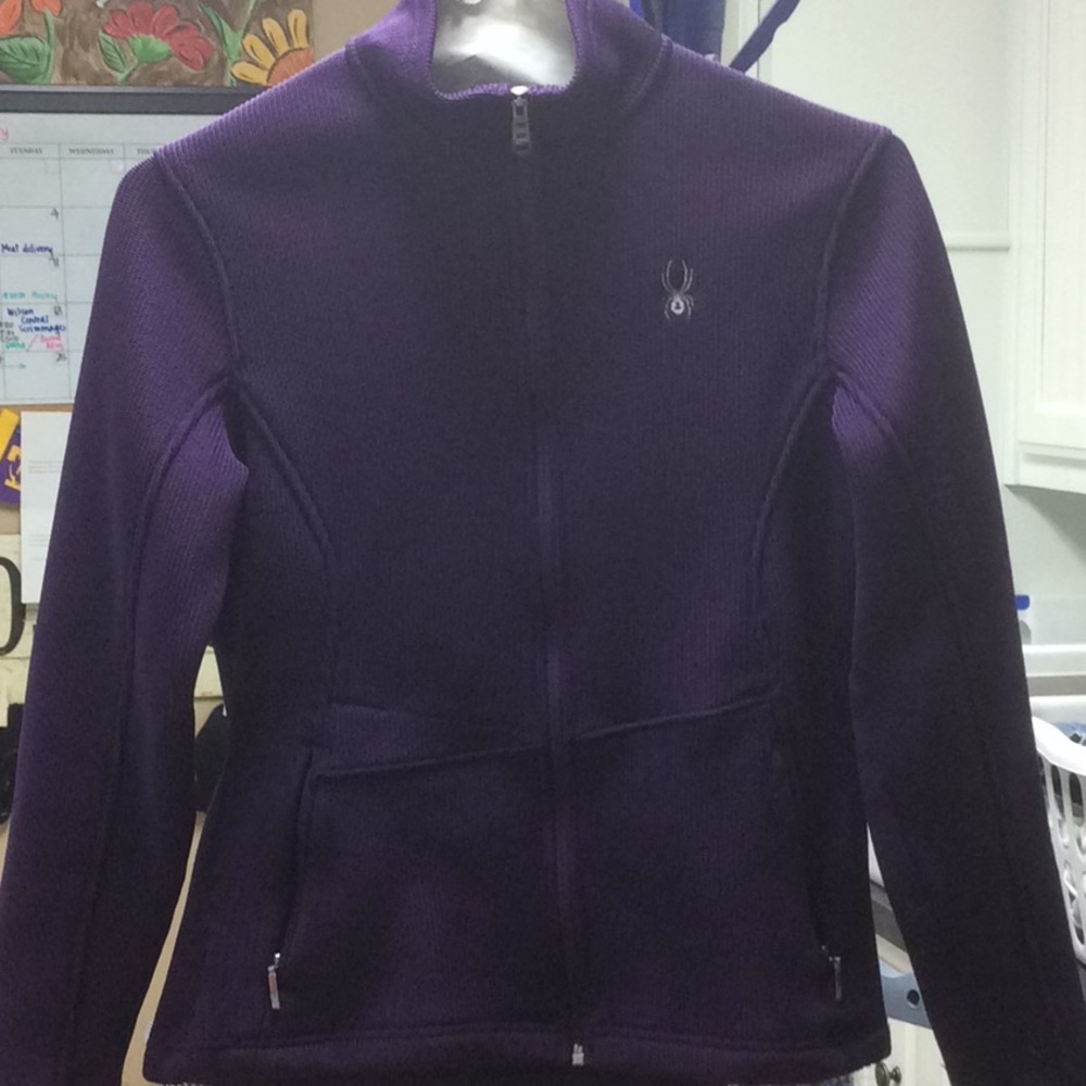 Purple spider jacket